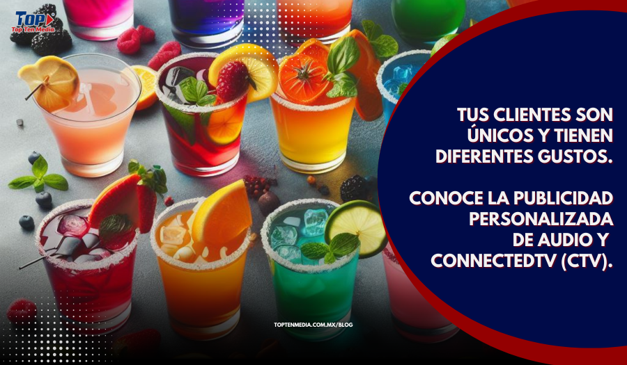 Anuncios publicitarios hiperpersonalizados de audio y connectedtv (CTV)